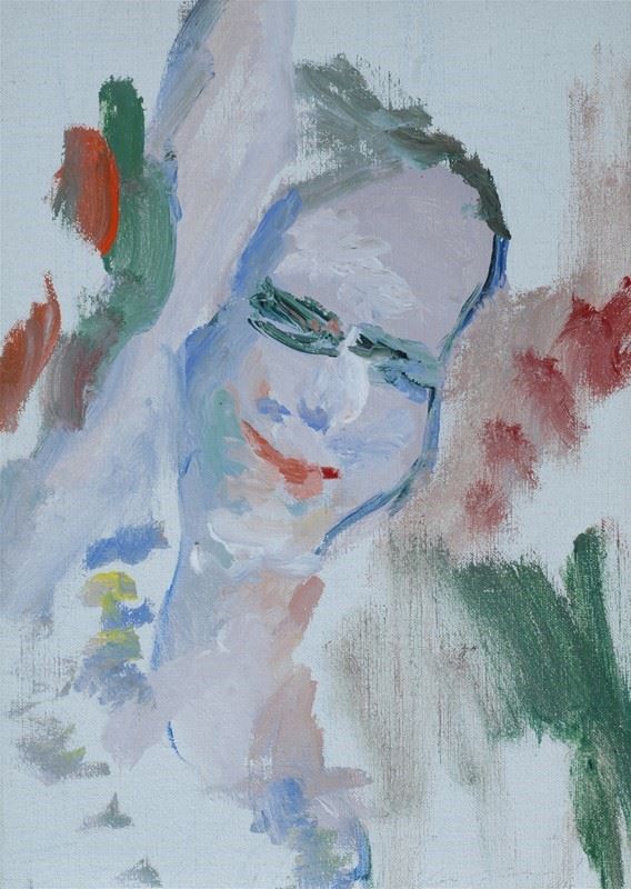 Ernesto Treccani : Figure  - Oil painting on canvas - Auction Modern and Contemporary art - Galleria Pananti Casa d'Aste