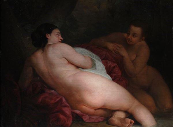 Scuola Veneta, XVIII sec. - Venere distesa