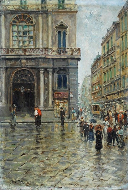 Attilio Pratella - Giornata di Pioggia