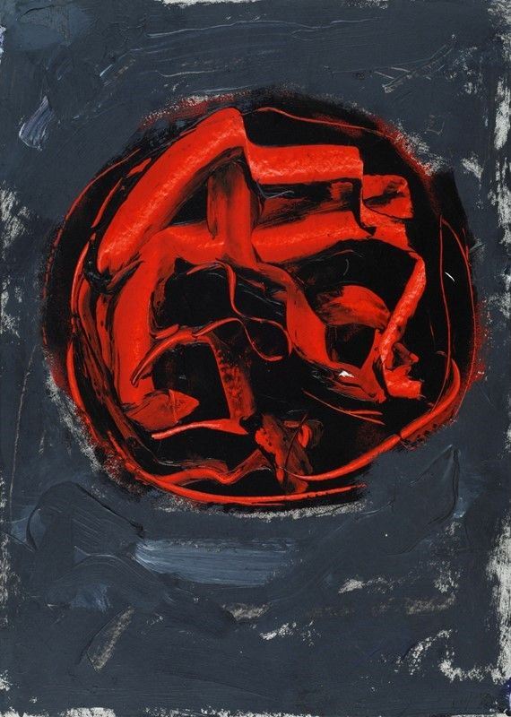 Emilio Vedova : Oltre  (1988)  - Olio su carta - Auction Arte moderna e contemporanea - III - Galleria Pananti Casa d'Aste