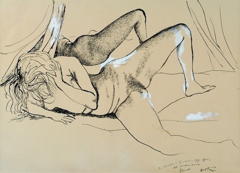 Renato Guttuso - Senza Titolo