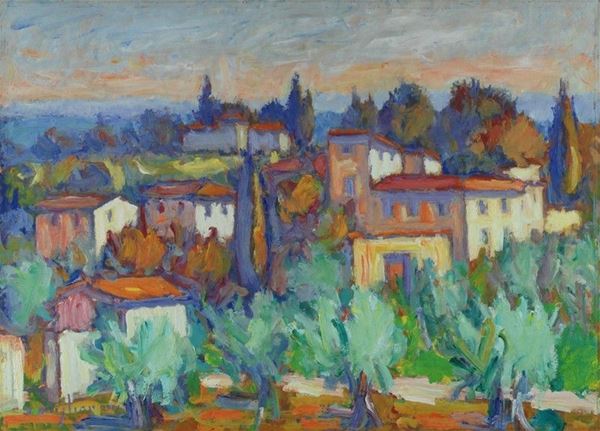 Dino Migliorini - Paesaggio toscano