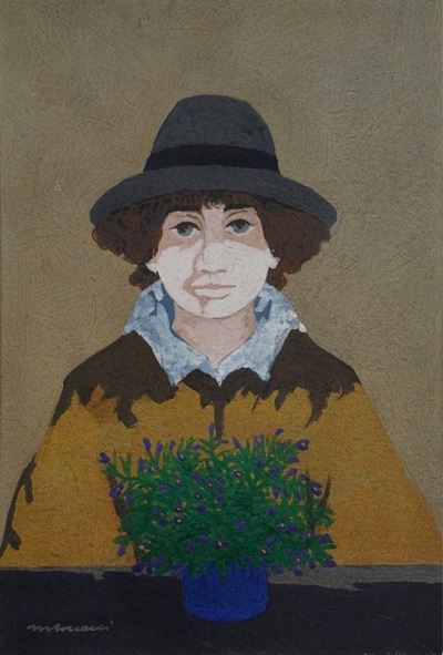 Figura con Fiori
