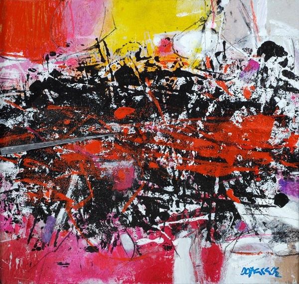 Vittorio Sopracase : Canto d'insetti  (2006)  - Tecnica mista su tavola - Auction Arte moderna e contemporanea - III - Galleria Pananti Casa d'Aste