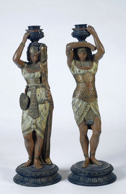Coppia di portacandele  - Auction ASTA FUORI ASTA - Galleria Pananti Casa d'Aste