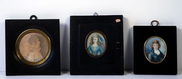 Tre miniature  - Auction HOUSE SALE - Galleria Pananti Casa d'Aste
