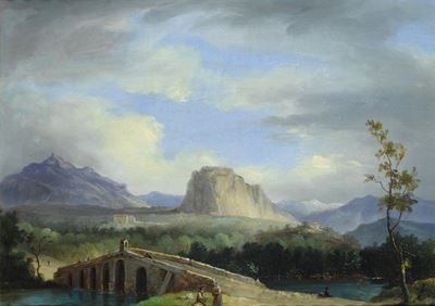 Paesaggio con Ponte