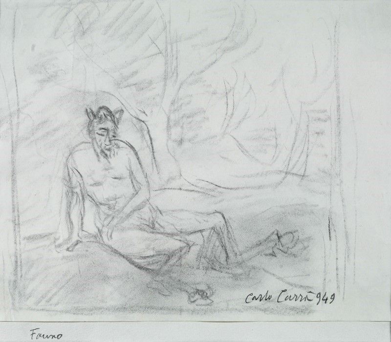 Carlo Carrà - Fauno