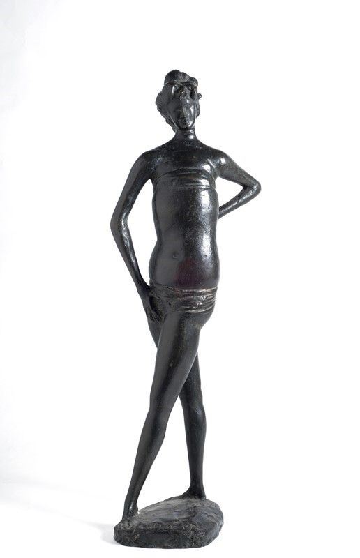 Emilio Greco : Bagnante  (1959)  - Bronzo - Auction Arte moderna e contemporanea - III - Galleria Pananti Casa d'Aste