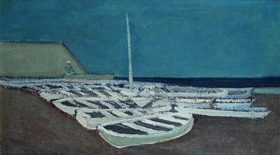 Barche sulla Spiaggia