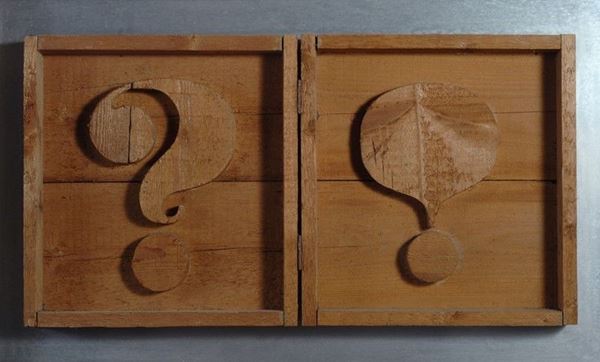 Mario Ceroli : Senza titolo  - Scultura in legno (dittico) - Auction ARTE MODERNA E CONTEMPORANEA - III - Galleria Pananti Casa d'Aste
