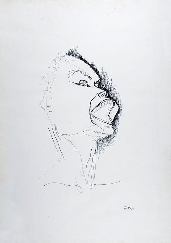 Renato Guttuso - Volto