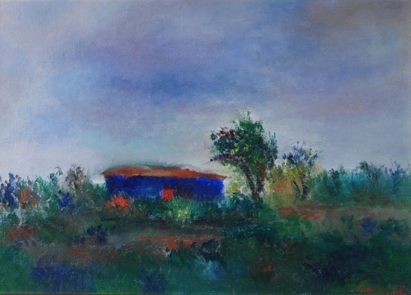 Giovanni Omiccioli : Paesaggio   - Auction AUTORI DEL XX SEC - Galleria Pananti Casa d'Aste
