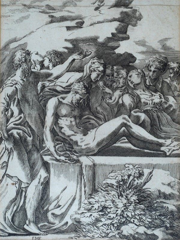 Girolamo Francesco Maria Mazzola Parmigianino - Sepoltura di Cristo