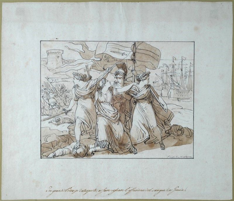 Bartolomeo Pinelli - Tre Grandi Potenze Interposte a Far Cessare L'effusione del Sangue in Grecia