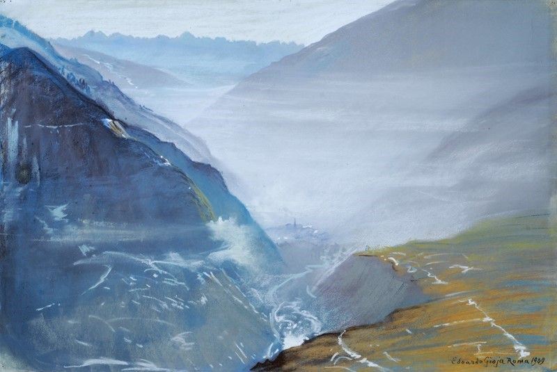 Edoardo Gioja - Paesaggio Montano