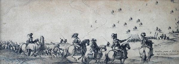 Stefano della Bella - La battaglia di Nordilingen
