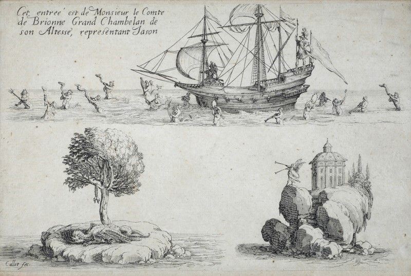 Jaques Callot - Il Conte di Brionne Come Giasone