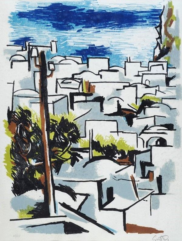 Renato Guttuso - Tetti