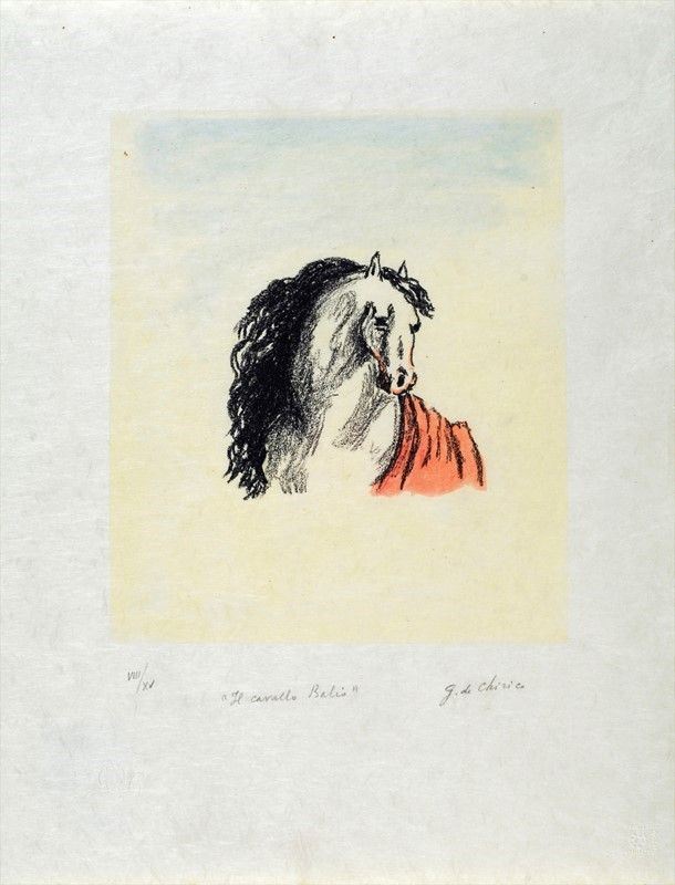 Giorgio De Chirico - Il Cavallo Balio