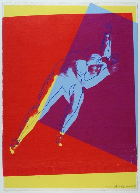 Andy Warhol - Speed skater