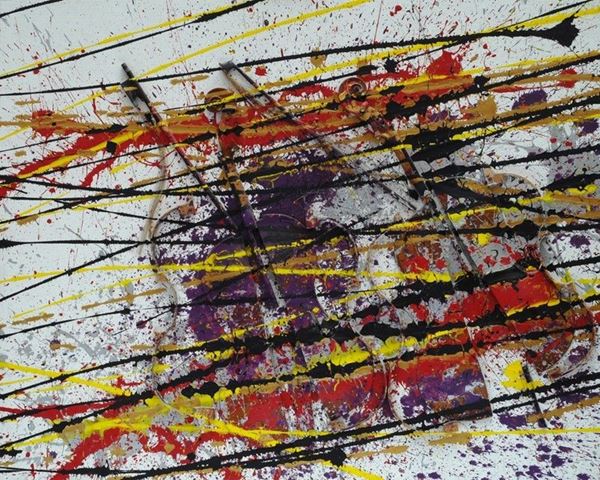 Fernandez Arman : Senza titolo  - Tecnica mista su tela - Auction Arte moderna e contemporanea - III - Galleria Pananti Casa d'Aste