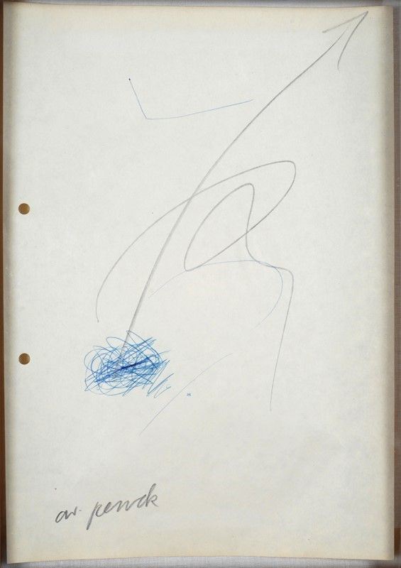 A. R. Penck - Skizze