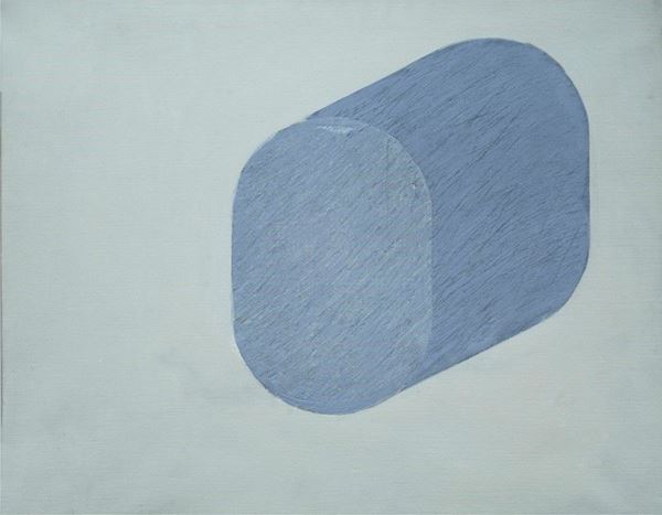 Rodolfo Aric&#242; : Assonometria grigia   (1965)  - Tecnica mista su tela - Asta Arte moderna e contemporanea - III - Galleria Pananti Casa d'Aste