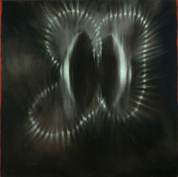 Omar Galliani : Perle  (1989)  - Tecnica mista su tela - Auction Arte moderna e contemporanea - III - Galleria Pananti Casa d'Aste