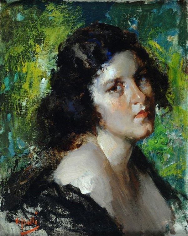 Vincenzo Irolli - Ritratto femminile