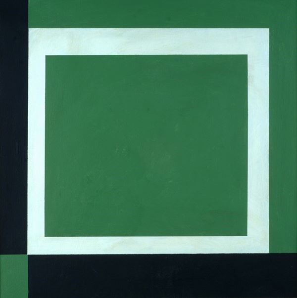 Mauro Reggiani : Composizione n. 6  (1973)  - Olio su tela - Asta Arte moderna e contemporanea - III - Galleria Pananti Casa d'Aste