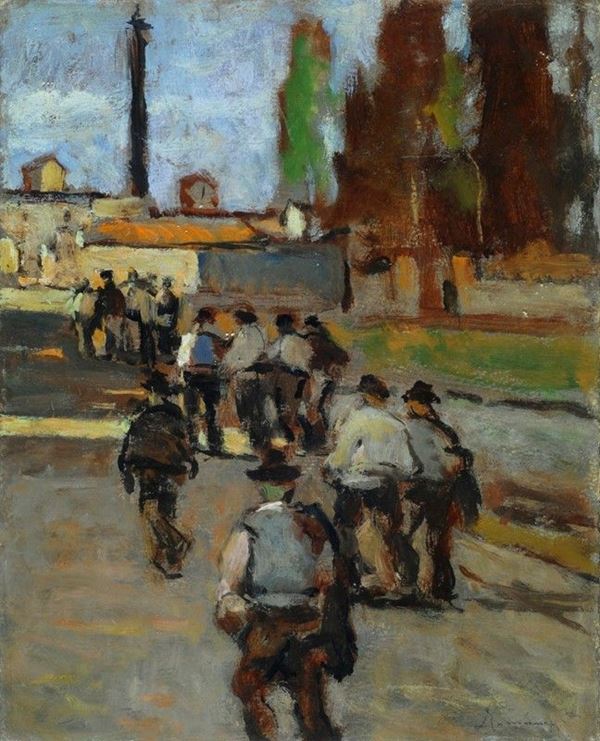 Ludovico Tommasi - Ingresso in fabbrica
