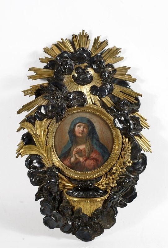 Jacopo Alessandro Calvi Il Sordino : Acquasantiera  - Auction Antiquariato - I - Galleria Pananti Casa d'Aste