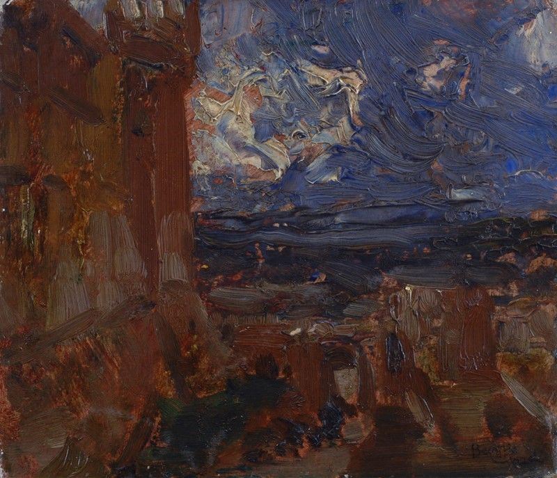 Beppe Ciardi - Caseggiati nel Paesaggio