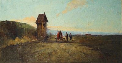 Paesaggio con Tabernacolo