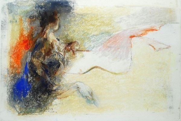 Ennio Calabria - Studio per figura 