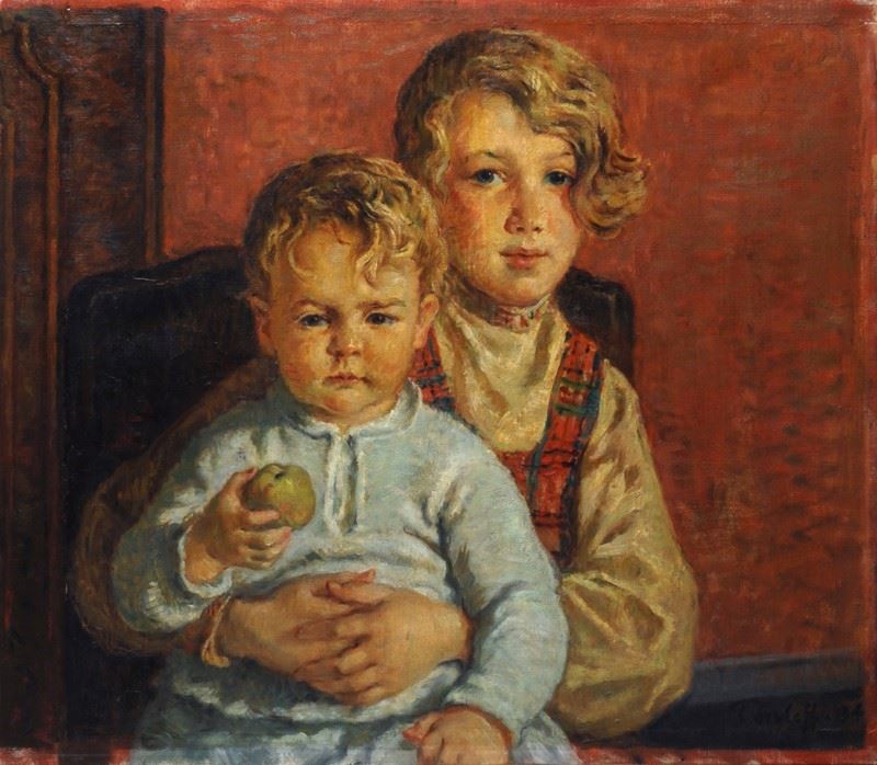 August Valdemar Torsleff - Fanciulli