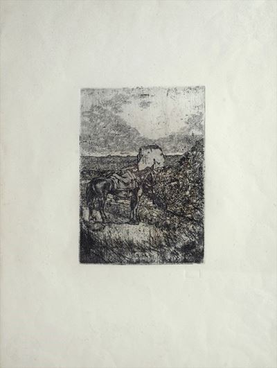Paesaggio con Cavallo