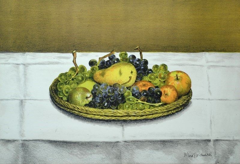 Nino Tirinnanzi - Cesta con Frutta