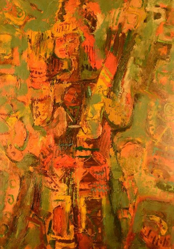 Emanuele Cappello : Idolo  - Auction AUTORI DEL XIX E XX SEC - Galleria Pananti Casa d'Aste