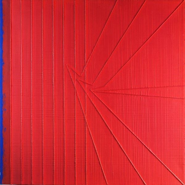 Gianfranco Zappettini : La trama e l'ordito n.1  (2009)  - Resine e acrilico su tela - Auction Arte moderna e contemporanea - III - Galleria Pananti Casa d'Aste