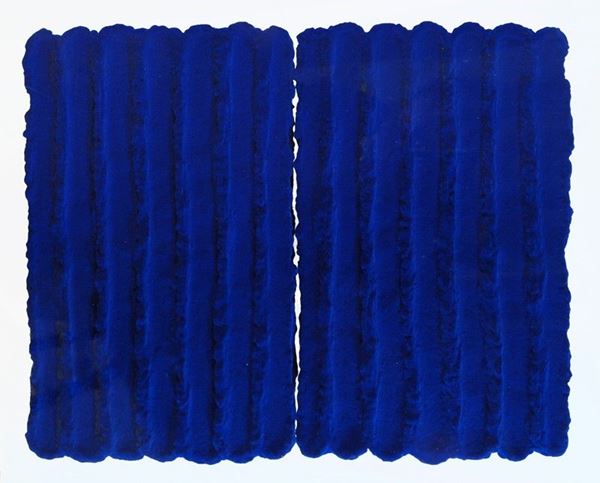 Pino Pinelli : Pittura bl  (2005)  - Pigmento e materia plastica - Auction Arte moderna e contemporanea - III - Galleria Pananti Casa d'Aste