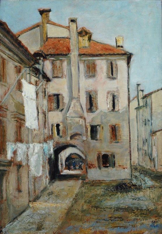 Mario Wellani Marchi - Scorcio di Venezia