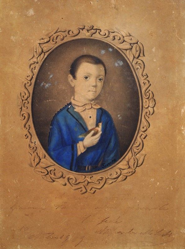 Giacomo Favretto - Ritratto di bambino