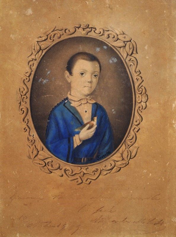 Giacomo Favretto - Ritratto di Bambino