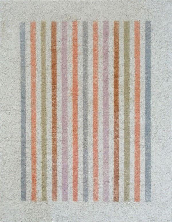 Elio Marchegiani : Grammatura di colore  (1978)  - Intonaco su tavola - Asta Arte moderna e contemporanea - III - Galleria Pananti Casa d'Aste