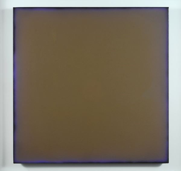 Jorrit Tornquist : Brown bordered magenta black  (2016)  - Acrylic on canvas - Auction CONTEMPORARY ART - Galleria Pananti Casa d'Aste