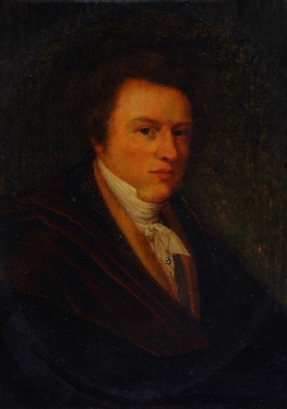 Anonimo, XIX sec. - Ritratto maschile