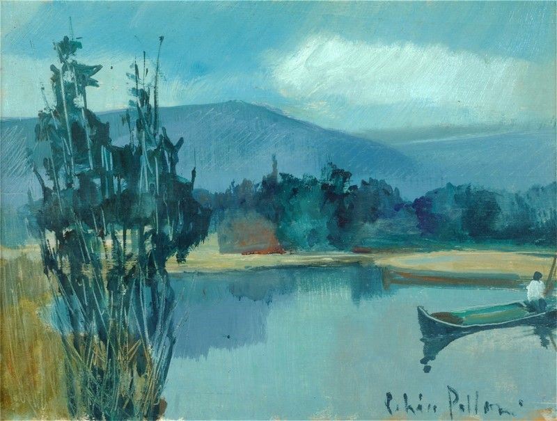 Silvio Polloni - Scorcio di Lago