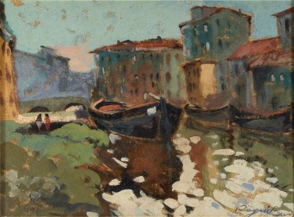 Basso Ragni : Canale  - Auction AUTORI DEL XX SEC - Galleria Pananti Casa d'Aste